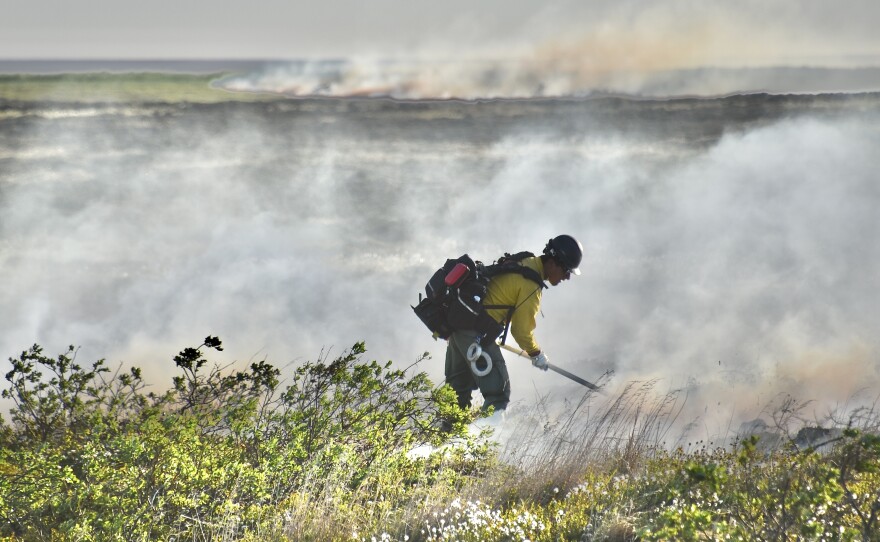 Firefighters stop Quinhagak blaze from threatening town